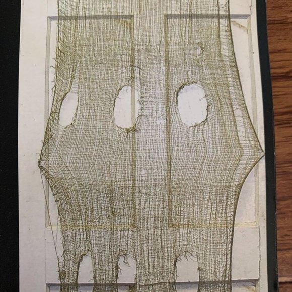 HALLOWEEN DECORATIONS Spider Web paper lanterns Glow Freaky Fabric Cheesecloth - Picture 8 of 10